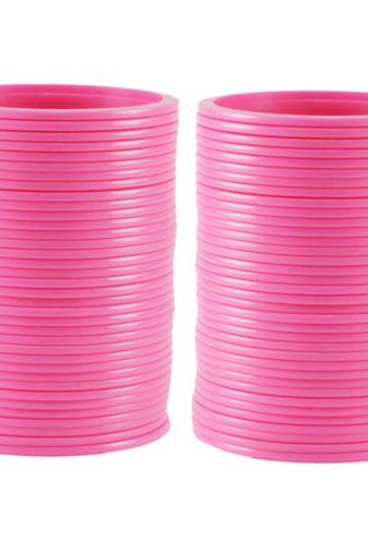 Extra Large Size  Acrylic Bangles Color Pink