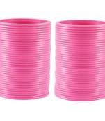 Extra Large Size  Acrylic Bangles Color Pink