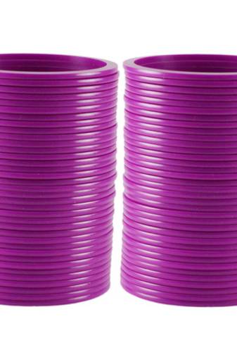 Extra Large Size  Acrylic Bangles Color Purple