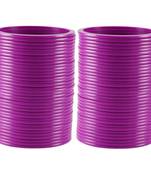 Extra Large Size  Acrylic Bangles Color Purple
