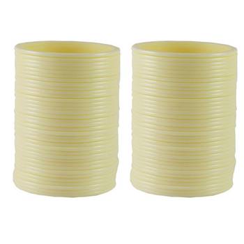 Extra Large Size  Acrylic Bangles Color Cream 1