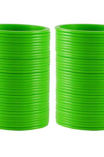 Extra Large Size  Acrylic Bangles Color Green