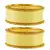 Extra Large Size  Brass & Acrylic Bangles Color Cream