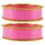 Extra Large Size  Brass & Acrylic Bangles Color Pink