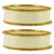 Extra Large Size  Brass & Acrylic Bangles Color White