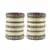 Extra Large Size  Acrylic Bangles Color Cream & Maroon