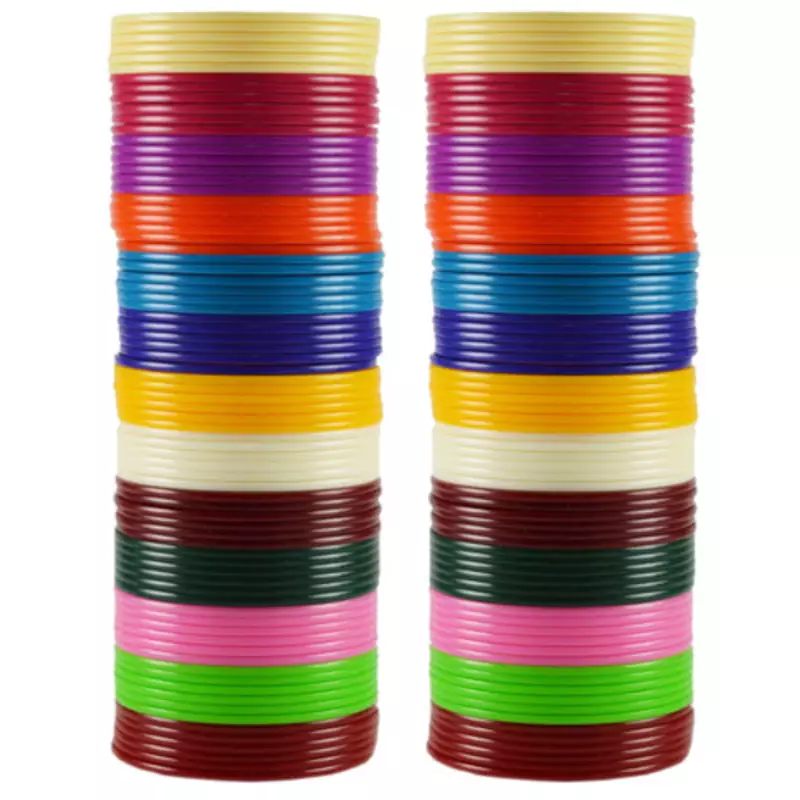 Extra Large Size  Acrylic Bangles Color Multicolor