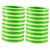 Extra Large Size  Acrylic Bangles Color Green & White