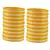 Extra Large Size  Acrylic Bangles Color Yellow & White