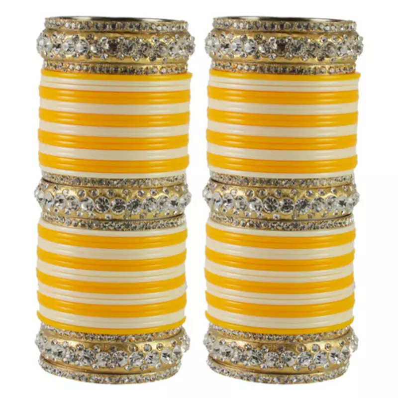 Extra Large Size  Brass & Acrylic Bangles Color Multicolor