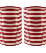 Extra Large Size  Acrylic Bangles Color Pink & White