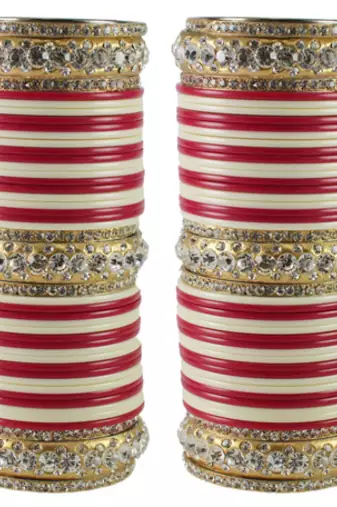 Extra Large Size  Brass & Acrylic Bangles Color Multicolor