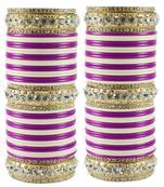 Extra Large Size  Brass & Acrylic Bangles Color Multicolor