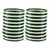 Extra Large Size  Acrylic Bangles Color Dark Green