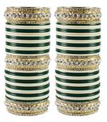 Extra Large Size  Brass & Acrylic Bangles Color Multicolor