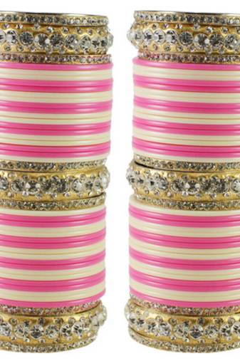 Extra Large Size  Brass & Acrylic Bangles Color Multicolor