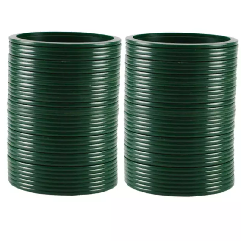 Extra Large Size  Acrylic Bangles Color Dark Green