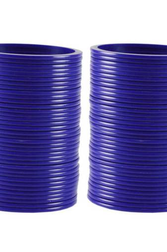 Extra Large Size  Acrylic Bangles Color Dark Blue