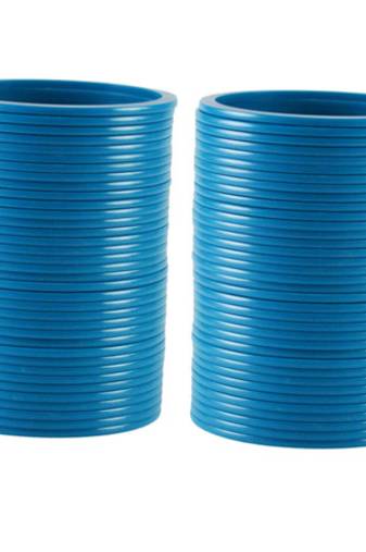 Extra Large Size  Acrylic Bangles Color Light Blue