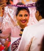 Avantika in white lehenga