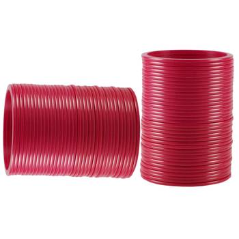 Extra Large Size  Acrylic Bangles Color Gajri 2