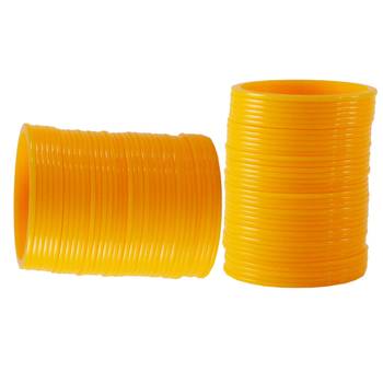 Extra Large Size  Acrylic Bangles Color Yellow 2