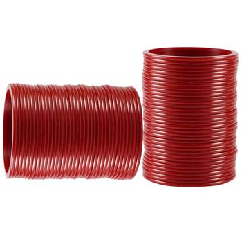 Extra Large Size  Acrylic Bangles Color Maroon 2