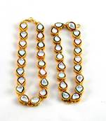 Micro Gold Platted Anklet Size-10"Inch