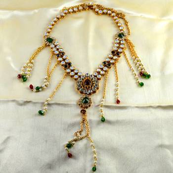 Micro Gold Platted Kandora Kankti Kamarband Size-44"Inch 1