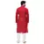 Men's Handloom Red Kurta Pyjama