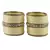 Extra Large Size  Brass & Acrylic Bangles Color Cream & Golden