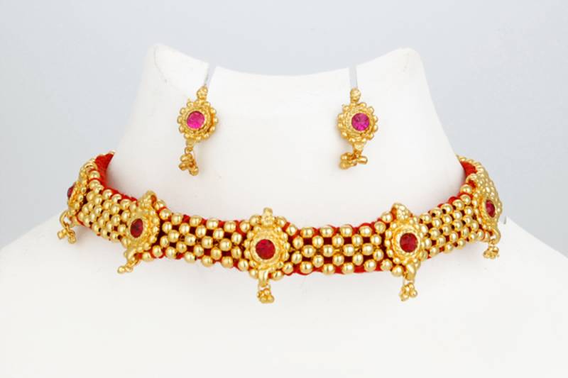 (thussi) MAHARASHTRIAN TRADITIONAL NECK SET
