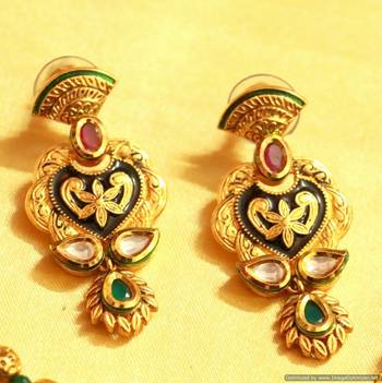 Ruby & Emerald Antique Necklace Set 3