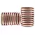 Extra Large Size  Acrylic Bangles Color Maroon & White