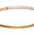Eternity Solitaire American Diamond Gold Plated  Openable Kada Bangle Bracelet for Women