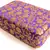 Purple clutches embroidered