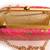 Pink clutches embroidered
