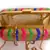 Multicolor clutches embroidered