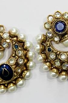 Antique Golden Small Chand Bali