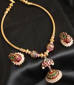 Lovely Kemp Designer Temple Necklace Set 