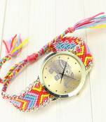 Multicolor ribbon watches