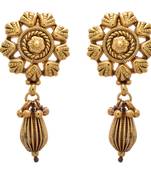 Golden gold plated  danglers drops