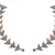 Golden gold plated american diamond ear cuffs