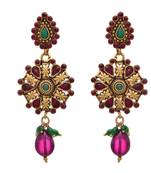 Pink gold plated  earrings