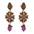 Pink gold plated  earrings