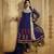 Royal Blue and Chiffon, Silk Anarkali Suits