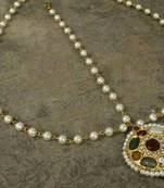 Multicoloured Maang Tikka