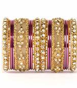 Purple Zircon   Enamel Bangles And Bracelets