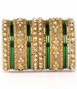 Green Zircon   Enamel Bangles And Bracelets