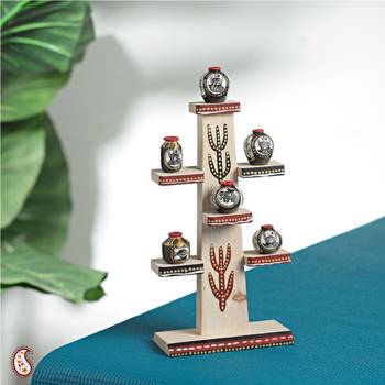Treestand With Miniature Pots 1